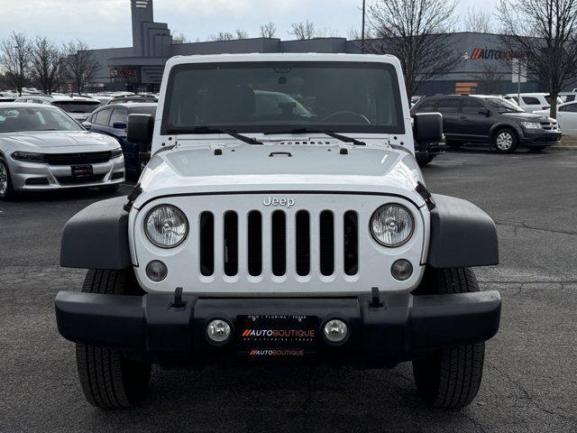 used 2018 Jeep Wrangler JK Unlimited car, priced at $18,000