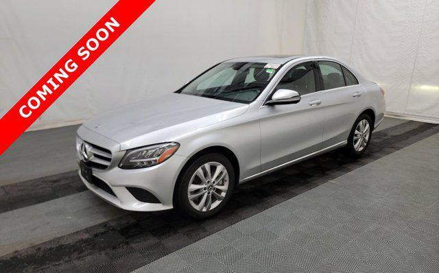 used 2021 Mercedes-Benz C-Class car, priced at $25,045