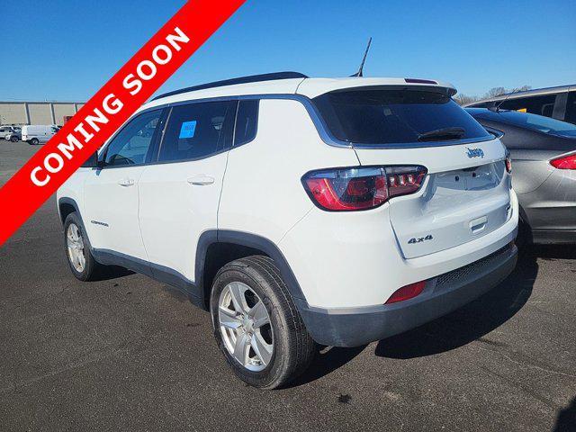 used 2022 Jeep Compass car, priced at $18,545