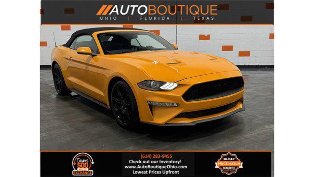 used 2019 Ford Mustang car, priced at $22,145