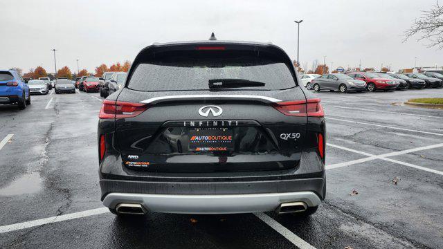 used 2022 INFINITI QX50 car, priced at $23,900