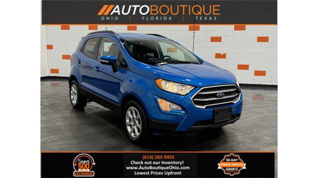 used 2018 Ford EcoSport car, priced at $9,100