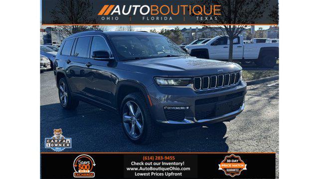 used 2021 Jeep Grand Cherokee L car, priced at $29,400