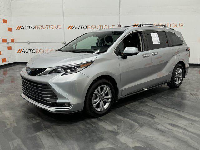 used 2021 Toyota Sienna car, priced at $38,100