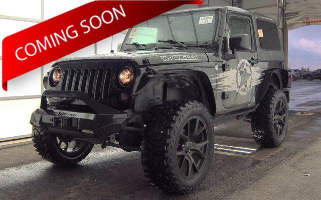 used 2015 Jeep Wrangler car, priced at $17,545