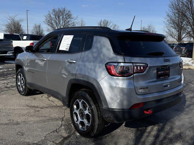 used 2022 Jeep Compass car, priced at $20,100