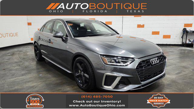 used 2022 Audi A4 car, priced at $29,545