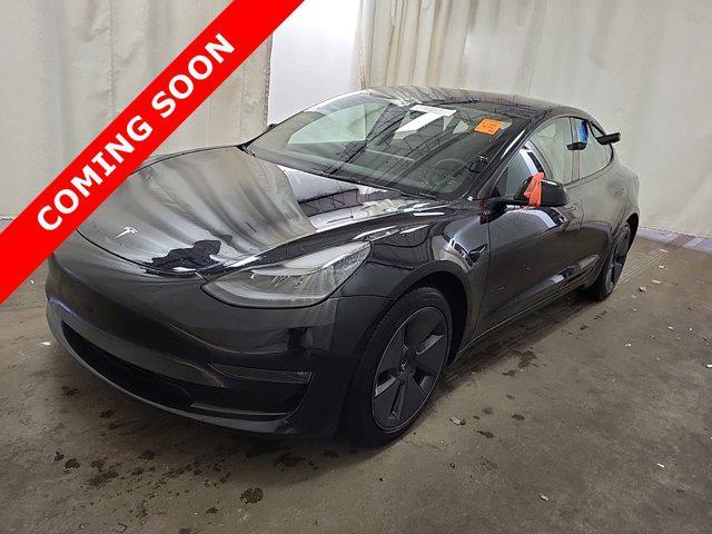 used 2022 Tesla Model 3 car, priced at $23,045