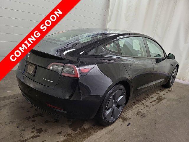 used 2022 Tesla Model 3 car, priced at $23,045