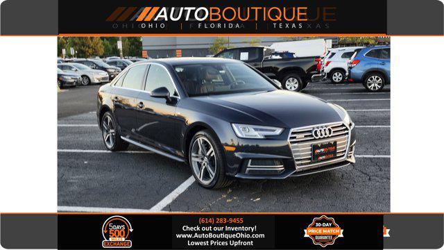 used 2018 Audi A4 car, priced at $16,045