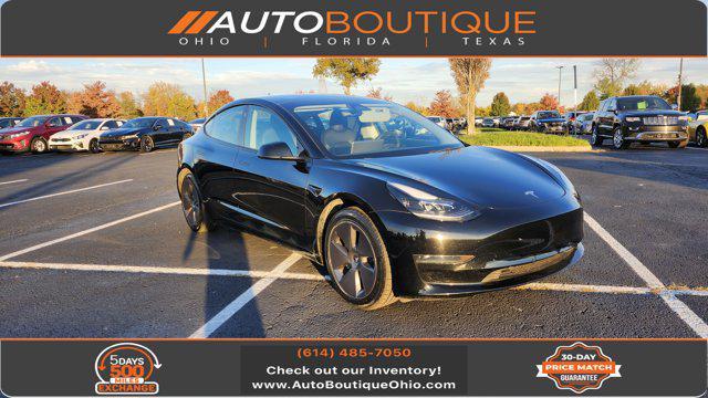 used 2023 Tesla Model 3 car, priced at $21,000