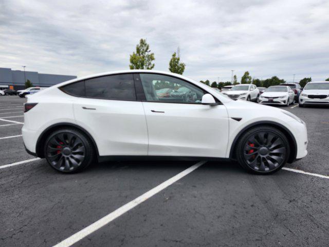 used 2020 Tesla Model Y car, priced at $27,300