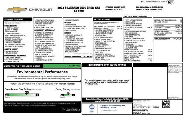 used 2023 Chevrolet Silverado 2500 car, priced at $40,500