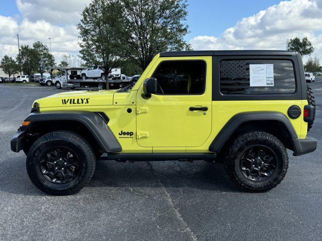 used 2022 Jeep Wrangler car, priced at $29,545