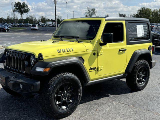 used 2022 Jeep Wrangler car, priced at $29,545