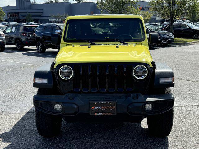 used 2022 Jeep Wrangler car, priced at $29,545