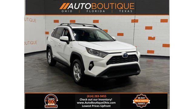 used 2021 Toyota RAV4 Hybrid car, priced at $21,100