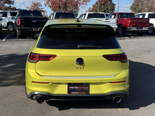 used 2022 Volkswagen Golf GTI car, priced at $26,000