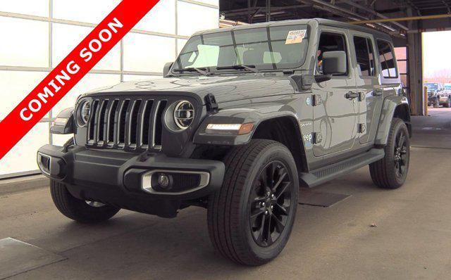 used 2021 Jeep Wrangler Unlimited 4xe car, priced at $28,945