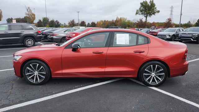 used 2021 Volvo S60 car, priced at $17,500