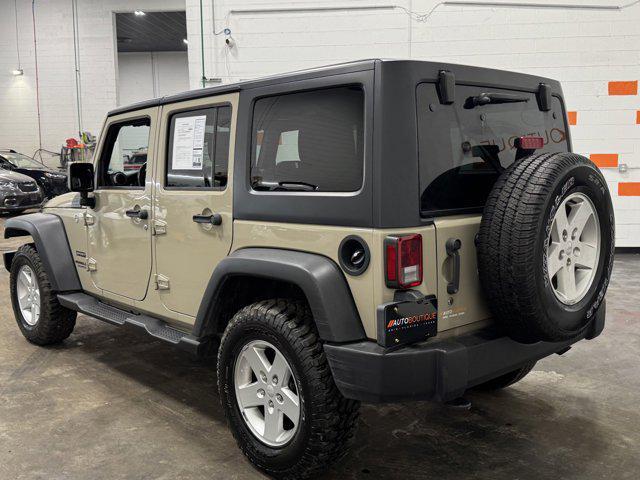 used 2017 Jeep Wrangler Unlimited car, priced at $17,500