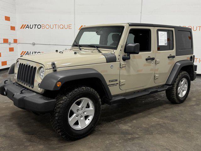 used 2017 Jeep Wrangler Unlimited car, priced at $17,500