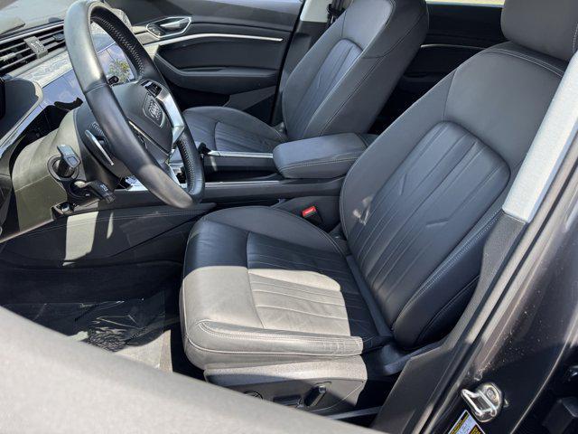 used 2021 Audi e-tron car, priced at $25,500