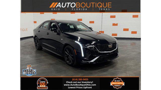 used 2021 Cadillac CT4 car, priced at $29,600