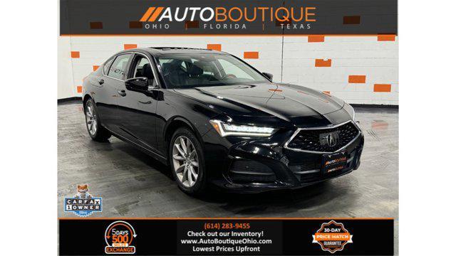 used 2021 Acura TLX car, priced at $22,900