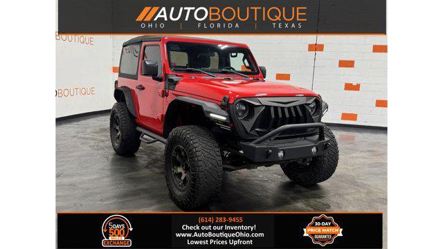 used 2018 Jeep Wrangler car, priced at $20,400