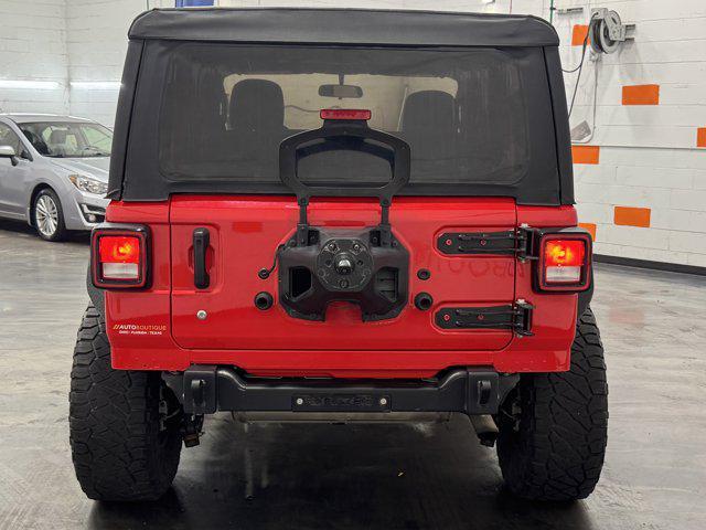 used 2018 Jeep Wrangler car, priced at $20,400