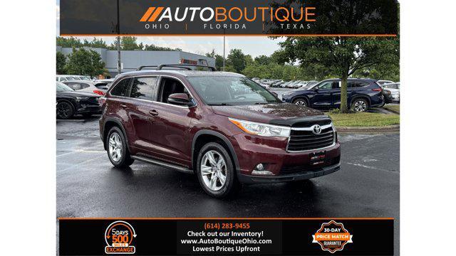 used 2016 Toyota Highlander car, priced at $22,200