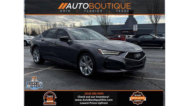 used 2022 Acura TLX car, priced at $27,000