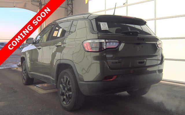 used 2021 Jeep Compass car, priced at $17,045