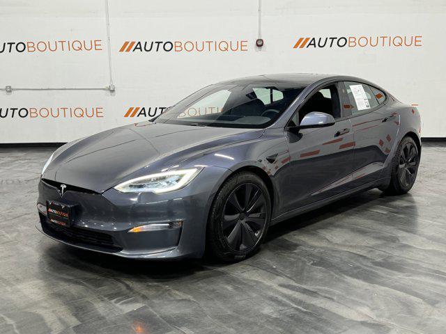 used 2021 Tesla Model S car, priced at $49,800