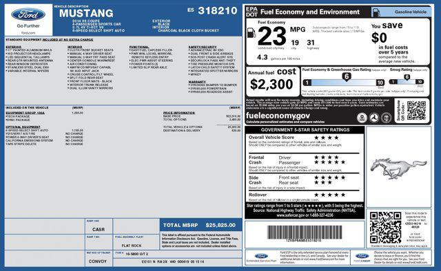 used 2014 Ford Mustang car, priced at $15,045