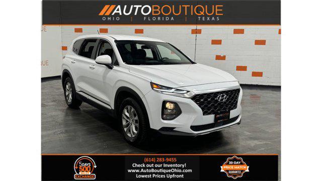 used 2019 Hyundai Santa Fe car, priced at $14,500