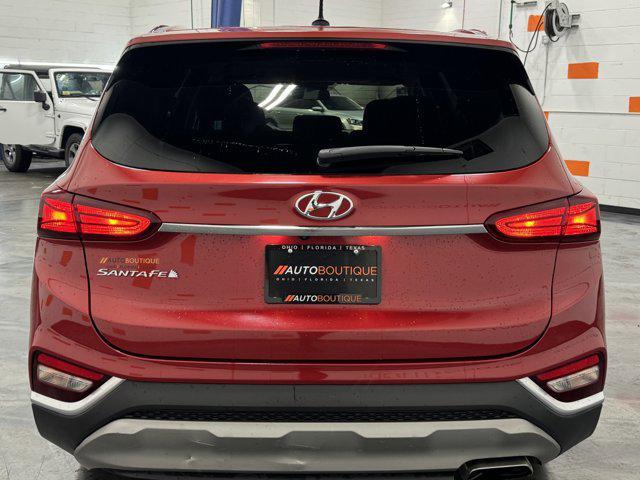 used 2019 Hyundai Santa Fe car, priced at $13,200