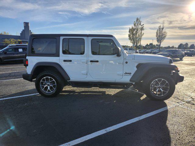 used 2024 Jeep Wrangler car, priced at $34,045