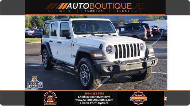 used 2024 Jeep Wrangler car, priced at $34,045