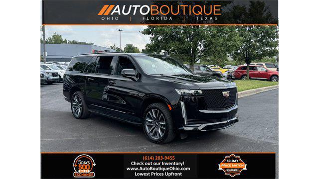 used 2023 Cadillac Escalade ESV car, priced at $62,500