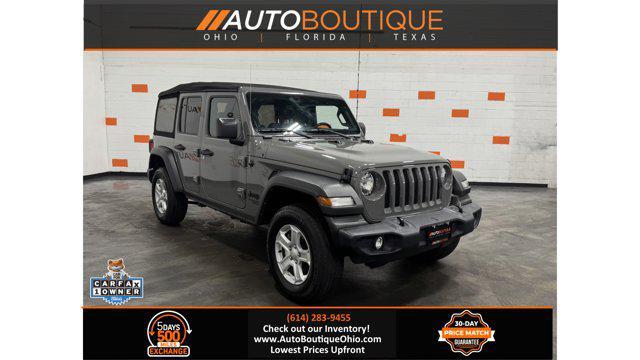used 2021 Jeep Wrangler Unlimited car, priced at $26,500