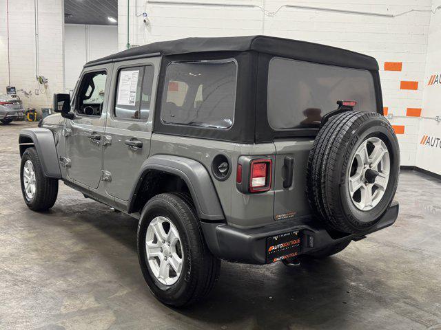 used 2021 Jeep Wrangler Unlimited car, priced at $26,500