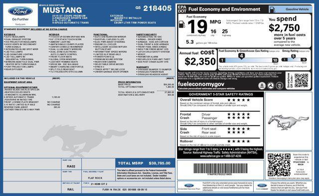 used 2016 Ford Mustang car, priced at $26,045