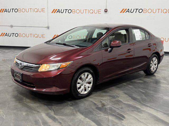 used 2012 Honda Civic car, priced at $9,875