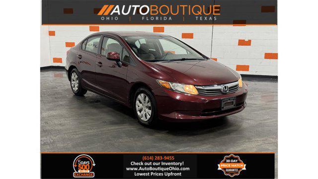 used 2012 Honda Civic car, priced at $9,875