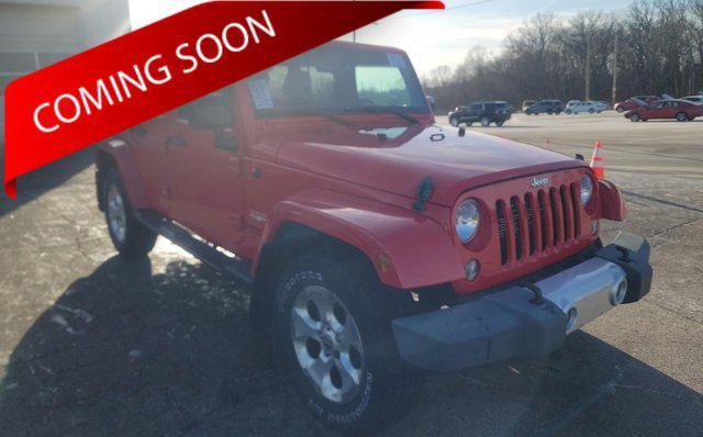 used 2015 Jeep Wrangler Unlimited car, priced at $19,545