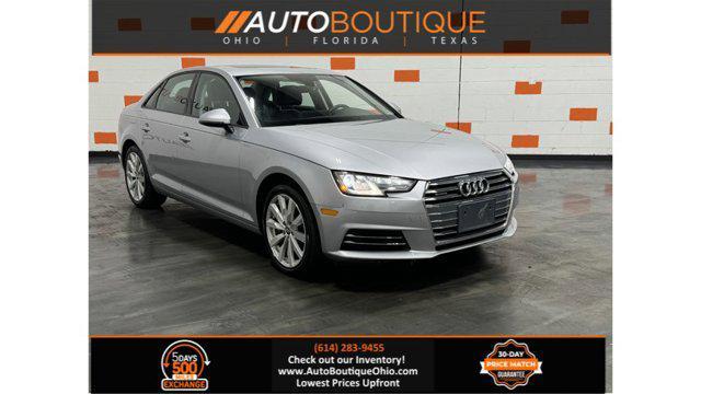 used 2017 Audi A4 car, priced at $14,100