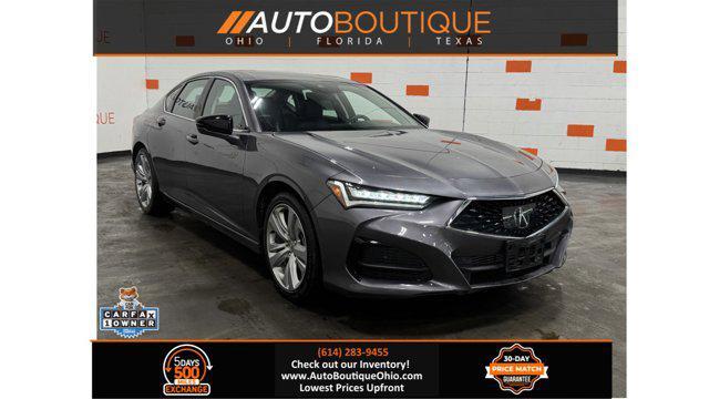 used 2021 Acura TLX car, priced at $25,600