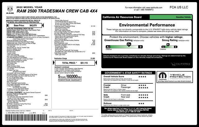 used 2022 Ram 2500 car, priced at $32,545